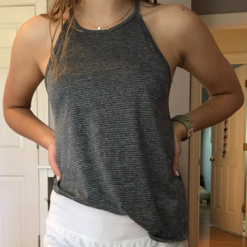 Grey Workout Top